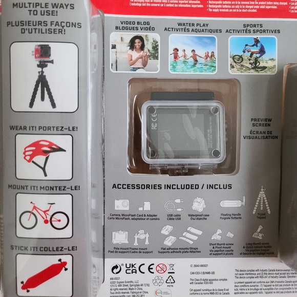 Explore One 4K WiFi Action Camera - Picture 3 of 6